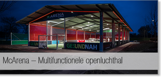 McArena - Multifunctionele openluchthal - All-In Sport