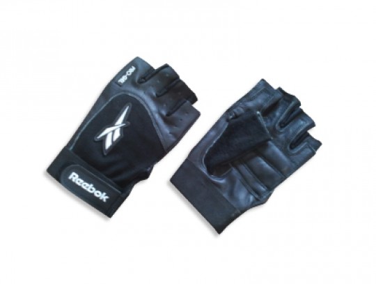 All-In Sport: Reebok Fitness Handschuhe - S<br />Komfortabler Fitnesshandschuh aus hochwertigem Rindsleder. Pro-GelTM in der Innenhand. Stretchmaterial...