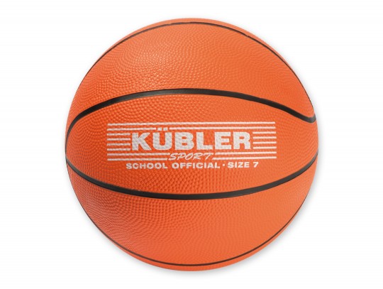 All-In Sport: Rubber basketbal met goede grip. Robuuste uitvoering, ideaal voor scholen. Maat en gewicht volgens internationaal voorschrift.