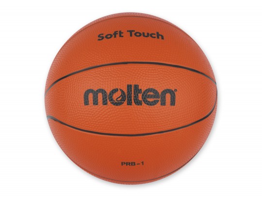 All-In Sport: Rubberbal voor spel en recreatie, goede stuitkracht, robuust. Afm. Ø 21 cm, gewicht 280 gram.