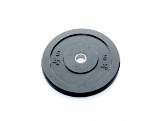 All-In Sport: <p>Ol. Zwarte Bumper Plate 5 kg</p>
<p> </p>
<p>Vervaardigd uit massief rubber. Hierdoor zijn deze hoge kwalitatieve schijven uits...