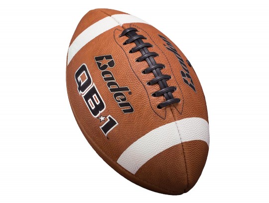 All-In Sport: Absolute top wedstrijdbal voor American Footbal in een traditioneel American Football design met speciaal premium leer voor de perfecte g...