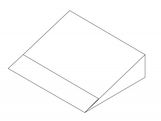 All-In Sport: L=104cm; B=150cm; H=40cm; 21°