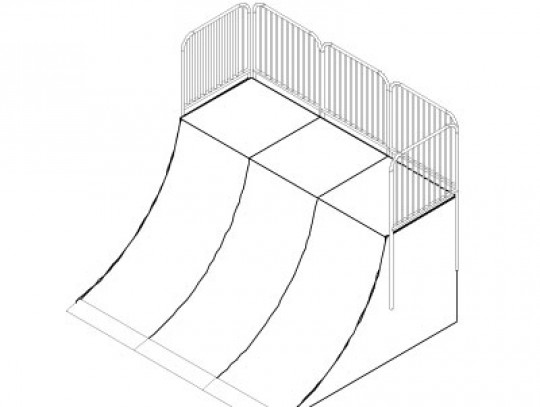 All-In Sport: L=370cm; B=375cm; H=200cm; r=240cm