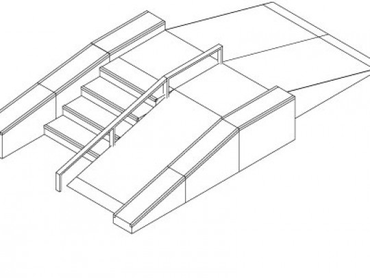 All-In Sport: L=730cm; B=400cm; H=80/100cm.