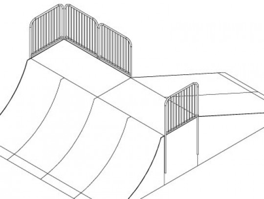 All-In Sport: L=700cm; B=500cm; H=160cm; r=240cm