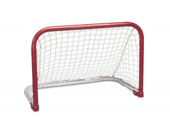 All-In Sport: Stabiel streethockeydoel. Doelframe van 3,45 cm dik staal inclusief weerbestendig net. Bodemframe voor transport en opberging ruimtebespa...