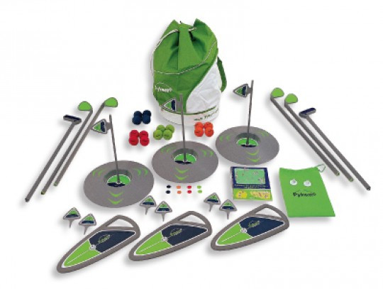 All-In Sport: <p>De school Golf Kit Pykamo omvat de golfartikelen voor een kleine groep (maximaal 6 spelers tegelijkertijd).</p>
<p> </p>
<p>Kwa...