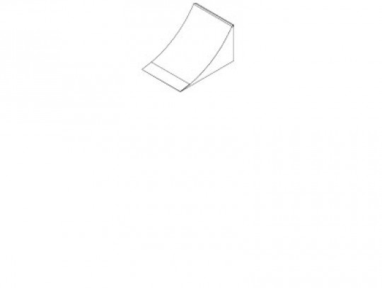 All-In Sport: L=140cm; H=100cm; H=80cm; r=180cm