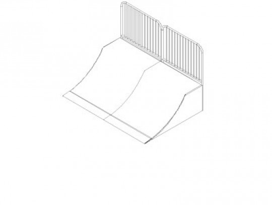All-In Sport: L=210cm; B=300cm; H=80cm; r=180cm