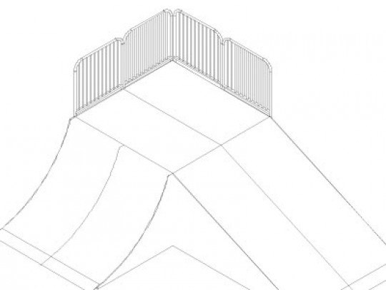 All-In Sport: L=606cm; B=465cm; H=160cm