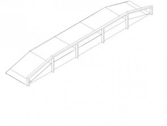 All-In Sport: L=750cm; B=125cm; H=40cm