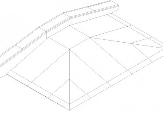 All-In Sport: L=730cm; B=434cm; H=65/98cm