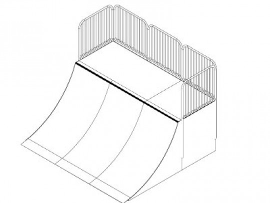 All-In Sport: L=365cm; B=375cm; H=160cm; r=240cm