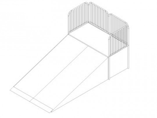 All-In Sport: L=400cm; B=252cm; H=120cm