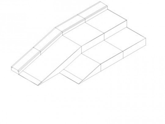 All-In Sport: L=575cm; B=300cm; H=40/80/98cm
