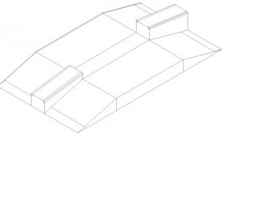 All-In Sport: L=550cm; B=300cm; H=40/80cm