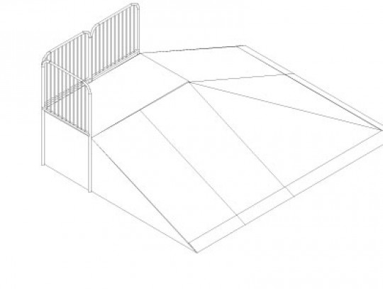 All-In Sport: L=525cm; B=400cm; H=120cm
