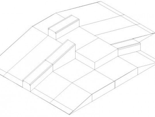All-In Sport: L=730cm; B=530cm; H=40/80/120cm
