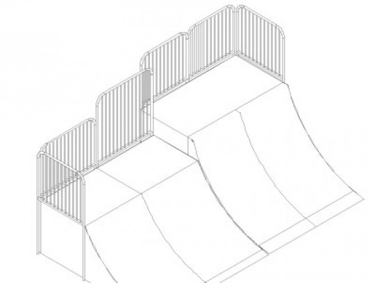 All-In Sport: L=350cm; B=550cm; H=120/160cm