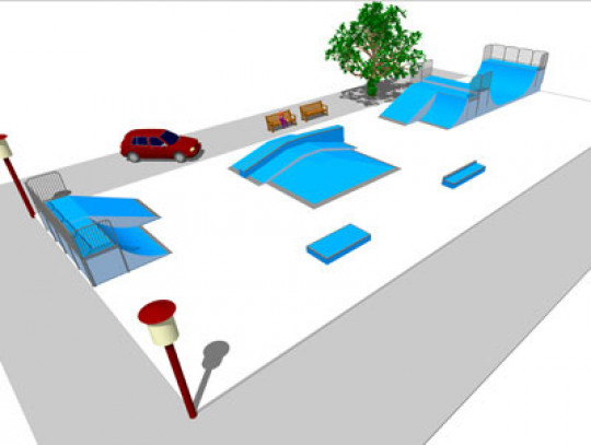 All-In Sport: Area  36 x 15 m