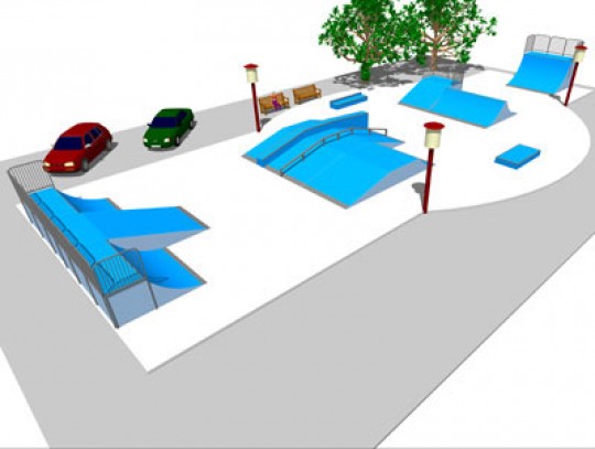 All-In Sport: Area  36 x 18 m