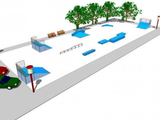 All-In Sport: Area  40 x 15 m