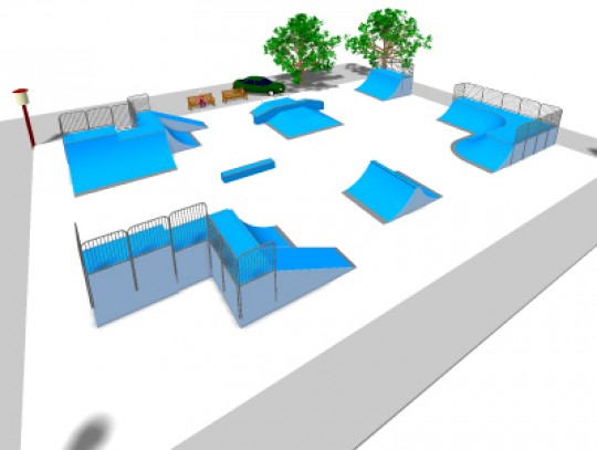 All-In Sport: Area 28 x 21 m