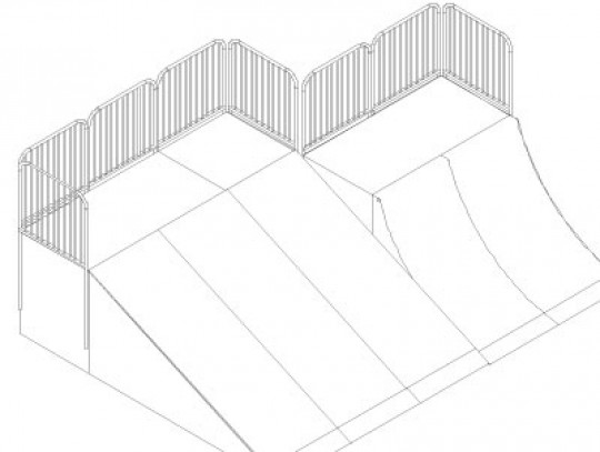 All-In Sport: L=390cm; B=625cm; H=160cm; r=240cm