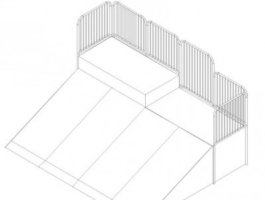 All-In Sport: L=405cm; B=600cm; H=120cm