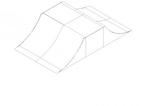 All-In Sport: L=525cm; B=300cm; H=120cm; r=240cm