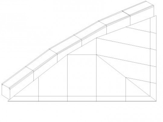 All-In Sport: L=910cm; B=505cm; H=65/98cm 15,5 °