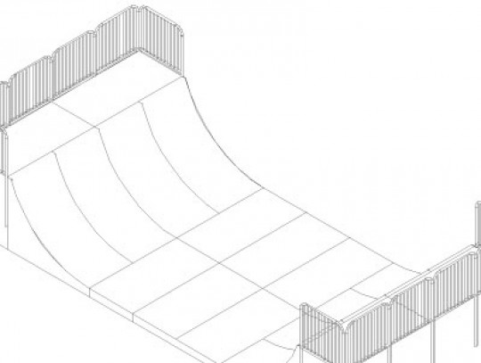 All-In Sport: L=1100cm; B=500cm; H=180cm; r=240cm