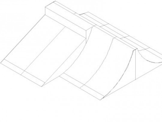 All-In Sport: L=560cm; B=500cm; H=160cm; r=240cm