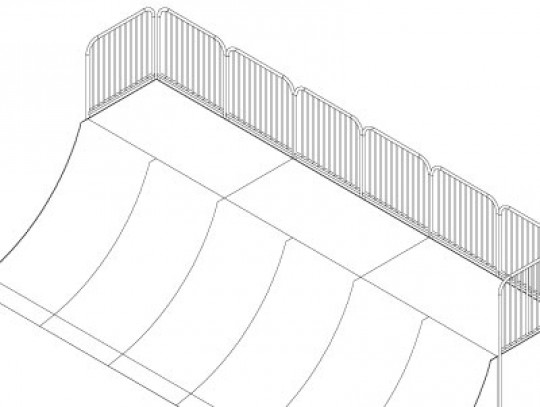 All-In Sport: L=365cm; B=750cm; H=160cm