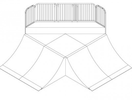 All-In Sport: 4 x D2605 Fly-Ramp 24-15/12<br />4 x D2606 Seiten-V. Fly-R 24/12<br />2 x D2606 Seiten-V. Fly-R 24/12<br />2 x 9999 Tisch Spezial 150 x 1...