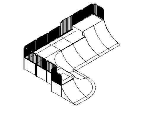 All-In Sport: L=720cm; B=930cm; H=120/160cm; r=240cm