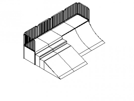 All-In Sport: L=415cm; B=650cm; H=80/120cm