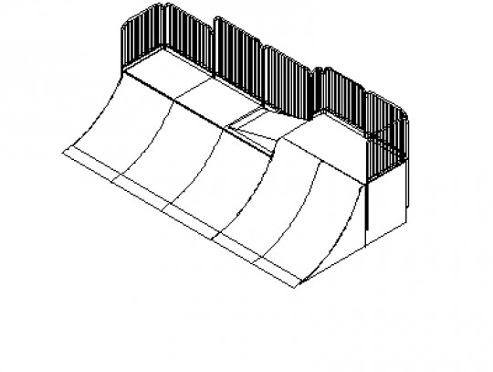 All-In Sport: L=380cm; B=700cm; H=160cm; r=240cm