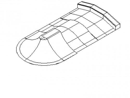 All-In Sport: L=450cm; B=880cm; H=40/80/120cm