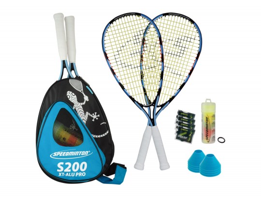 All-In Sport: Speedminton ist eine Racketsportart, bei der neuartige, speziell entwickelte Federbälle, die Speeder mit bemerkenswertem Drive gespielt...