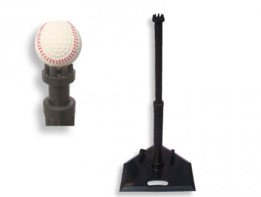 All-In Sport: <b>Batting Tee ideaal voor de slagtraining</b><br /><br />De Batting Tee bestaat uit een robuuste hardrubberen homeplate met in hoogte ve...