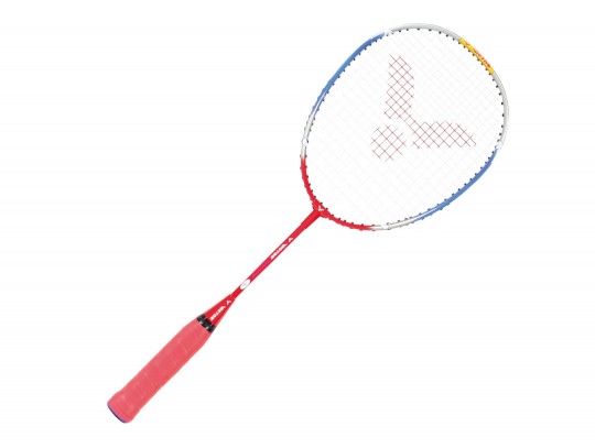 All-In Sport: Kinderracket – verkorte shaft, druppelvormig blad met duurzame Lawntex bespanning zorgt vanwege de speciale bladvorm voor het makkelijk t...