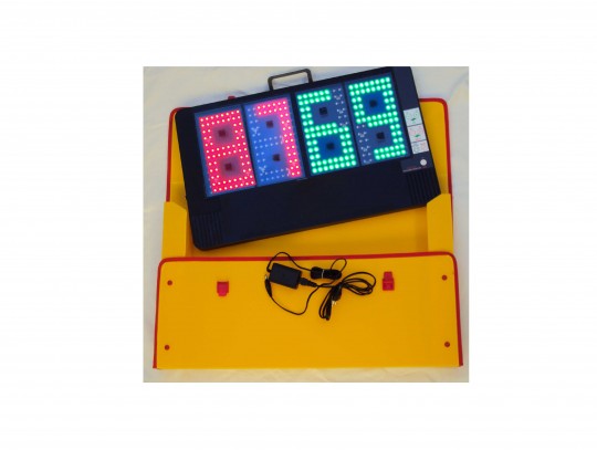 All-In Sport: <p>lichtgewicht, eenvoudig te bedienen elektronisch spelers wisselbord. - super heldere LED’s in de kleuren rood en groen aan <stro...