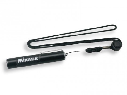 All-In Sport: Neu von Mikasa - die elektronische Pfeife! Einfach umhängen, einschalten und ab auf das Schiedsrichterpodest! Gepfiffen wird auf Knopfdru...