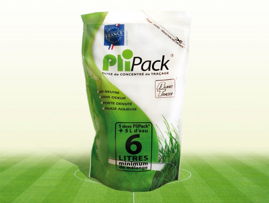 All-In Sport: 1 liter kleurconcentraat in een milieuvriendelijk Recycle-Pack. PliPack is optimaal verdunt, sneldrogend, regenresistent, pH-neutraal en ...