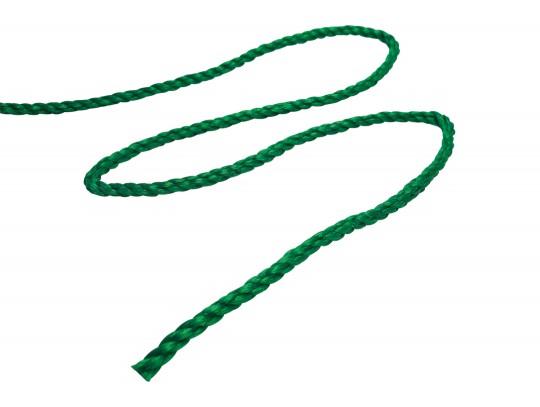 All-In Sport: um Fußballtornetze am Bodenrahmen zu umwickeln. Polyethylenseil 6 mm.