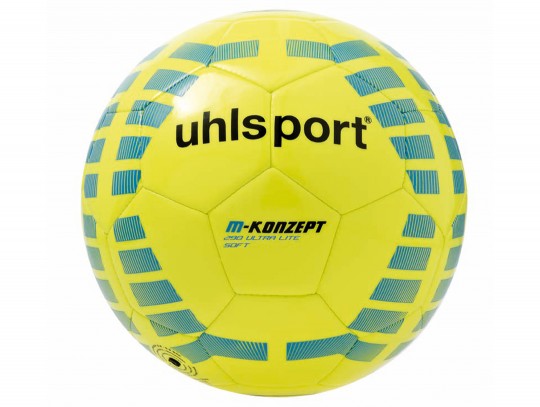 All-In Sport: <b>Uhlsport® Lightball M-Konzept LITE SOFT - Mt. 3, 290 g</b><br /><br />De Junior-Trainingsbal is met 290g 44% lichter dan een volwassen...