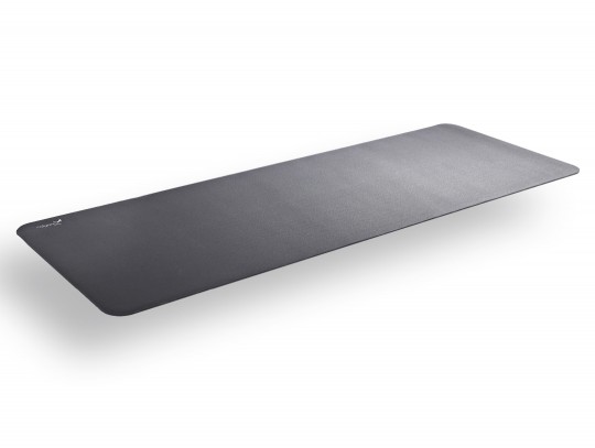 All-In Sport: Die CALYANA Professional Yoga Matte in der Farbe steingrau ist mit 0,68 cm Dicke das Wohlfühlprodukt unter den drei neuen Matten. Durch d...