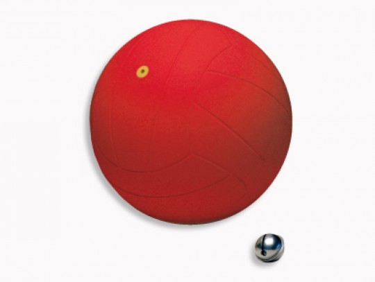 All-In Sport: Blinden voetbal “Goalbal” van rubber, Ø 21 cm, met geïntegreerde belletjes, 500 gram.